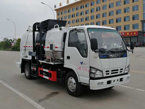 慶鈴5-6方餐廚垃圾車